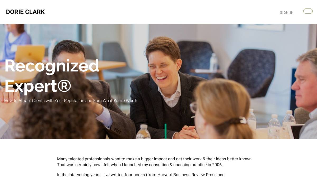 Recognized Expert®